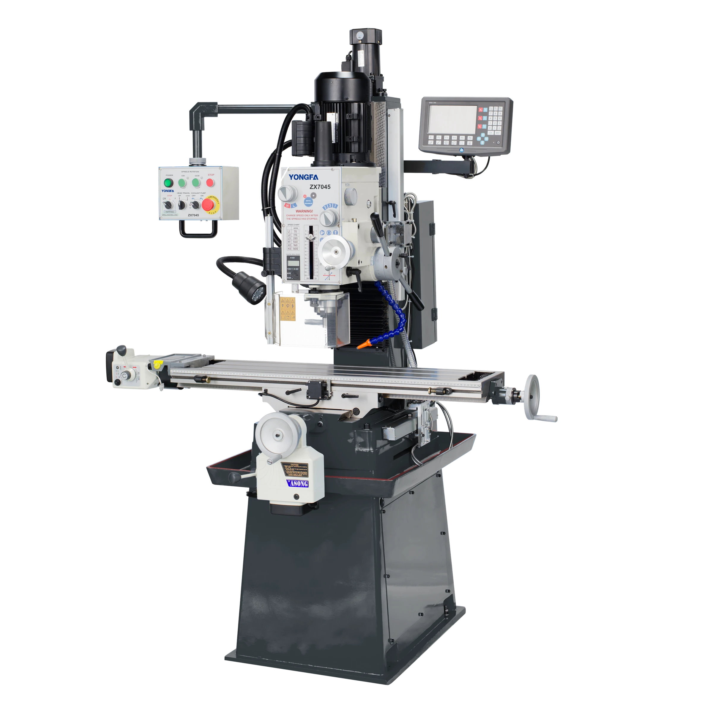 ZX7045 45 mm Variable-Speed Mill Drill